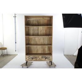 DKD Home Decor Buffet Alpino Negro 140 x 40 x 93 cm