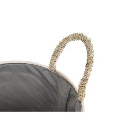 Cesta Boho DKD Home Decor Natural Gris Oscuro 37 x 36 x 41 cm Set de 3 Cesta Boho DKD Home Decor Natural Gris Oscuro 37 x 36 x 41 cm Set de 3