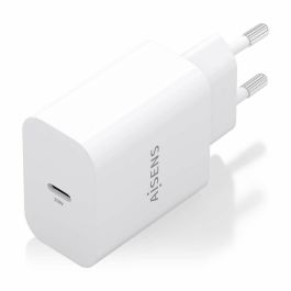 AISENS - CARGADOR GaN 20W, 1xUSB-C PD3.0, BLANCO