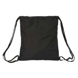 Bolsa Mochila con Cuerdas BlackFit8 California Azul Negro 35 x 40 x 1 cm