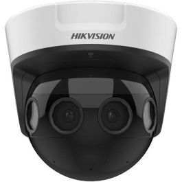 Hikvision Cámara IP Multisensor PanoVu 32MP 180° IR20 IK10 IP67 2.8mm PoE. Audio, Alarma, Fibra Óptica