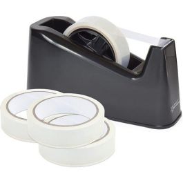 Portarrollos Rapesco Antibacteriano 33/66 Mt. Negro (Incluye 4 Cintas) Precio: 12.89000053. SKU: B14PKRRCZ2