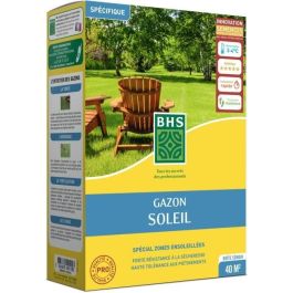 Césped - BHS - Sun Lawn 1kg | Resistente al clima mediterráneo y a la sequía.
