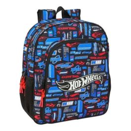 Safta Mochila Junior Adaptable a Carro Hot Wheels 380x320x120 mm