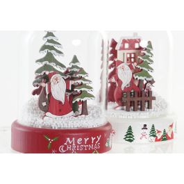 DKD Home Decor Decoración Luminosa de Navidad Tradicional Papa Noel LED Cristal Resina Rojo Blanco 9x11x9 cm 2 Unidades DKD Home Decor Decoración Luminosa de Navidad Tradicional Papa Noel LED Cristal Resina Rojo Blanco 9x11x9 cm 2 Unidades