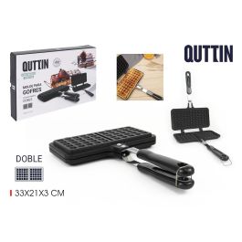 Molde para gofres doble de aluminio Quttin (6 Unidades) Precio: 93.58999947. SKU: B1ARGGAKTM