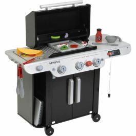 Weber Barbacoa Genesis Grande a Carbón de Madera FSC con Accesorios para Exteriores - 3 Años de Garantía