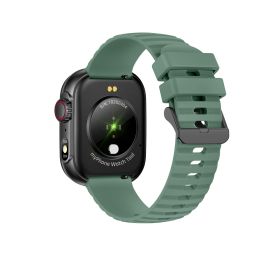 Myphone Reloj Smartwatch Tool - Monitor de Salud, Resistencia al Agua IP67, Pantalla 2.01", Negro Verde