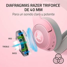 Razer Kraken Kitty V2 BT Auriculares Inalámbrico Diadema Juego Bluetooth Rosa