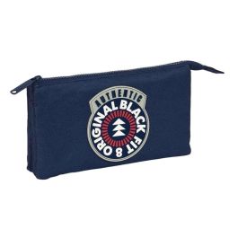 Blackfit8 Portatodo Triple Reciclado Authentic 22x12x3 Cm