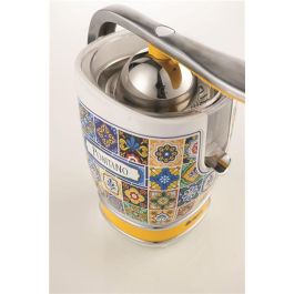 Ariete Exprimidor Positano de diseño retro, acabado en metal, con 2 conos para zumos saludables Ariete Exprimidor Positano de diseño retro, acabado en metal, con 2 conos para zumos saludables