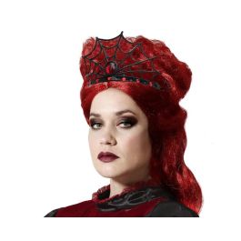 Diadema Vampiresa Halloween Corona Mujer Adulto Diseño Gótico Telarañas Piedras Rojas para Fiestas de Terror y Cosplay Precio: 2.50000036. SKU: B1BPBAP9WN