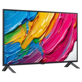 LG 43QNED80A6A Televisor QNED 43" 4K Ultra HD Smart TV webOS WiFi Negro HDMI 2.1 60Hz