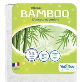 Colchón para bebé de Bambú - YOOPIDOO - 60x120 cm - Viscosa suave y absorbente - Reversible - Desenfundable Precio: 90.49999948. SKU: B13W7KR6Q8