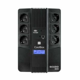 SAI Interactivo CoolBox COO-SAISCU3-800 800 W 480 W SAI Interactivo CoolBox COO-SAISCU3-800 800 W 480 W