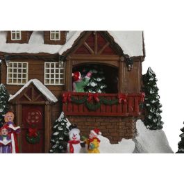 Ciudad Navidad Tradicional DKD Home Decor Multicolor 23.5 x 25 x 24 cm