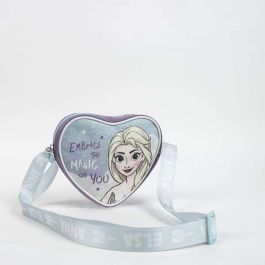 Cerdá Bolso Corazón Frozen 15 x 14 x 4 cm para Niñas Mayores de 3 Años Azul