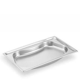 VOLLRATH PUJADAS Cubeta de Acero Inoxidable Reniforme GN 1/1-065 para Buffet, 53 cm de Largo x 32.5 cm de Ancho x 6.5 cm de Alto Precio: 75.49999974. SKU: B1FVJE2MJ8
