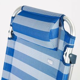 Silla Plegable Aktive A rayas 48 x 90 x 60 cm (2 Unidades) Silla Plegable Aktive A rayas 48 x 90 x 60 cm (2 Unidades)