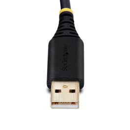 Cable USB Startech 2P1FFC-USB-SERIAL Negro