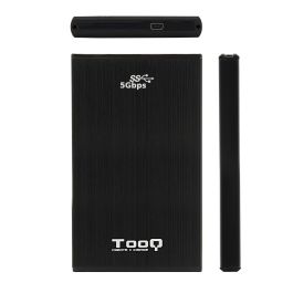 TooQ TQE-2522B Caja Externa para Disco Duro 2.5" USB 3.1 (5Gbps) con Soporte UASP SATA III hasta 4TB Aluminio Negro TooQ TQE-2522B Caja Externa para Disco Duro 2.5" USB 3.1 (5Gbps) con Soporte UASP SATA III hasta 4TB Aluminio Negro
