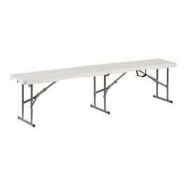 Banco plegable, 183 x 28 x 43 cm Banco plegable, 183 x 28 x 43 cm
