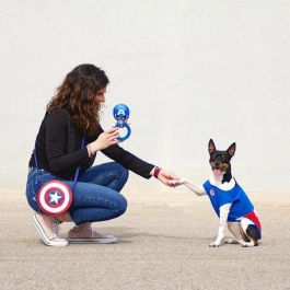 Mordedor para perro avengers capitan america 7.0 x 10.0 x 20.0 cm Mordedor para perro avengers capitan america 7.0 x 10.0 x 20.0 cm