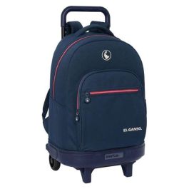 Mochila Escolar con Ruedas El Ganso Classic Azul marino 33 X 45 X 22 cm Precio: 37.59000036. SKU: B1CQAKRDWH