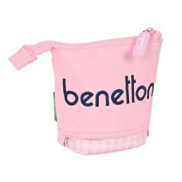 Estuche Cubilete Benetton Vichy Rosa (8 x 19 x 6 cm) Estuche Cubilete Benetton Vichy Rosa (8 x 19 x 6 cm)