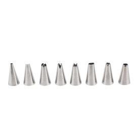 Quttin Pistola Manga Pastelera con Accesorios de Acero Inoxidable 22 cm Largo x 15 cm Ancho x 6 cm Alto (12 Unidades)