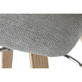 Taburete Scandi DKD Home Decor Gris 56 x 95 x 58 cm Taburete Scandi DKD Home Decor Gris 56 x 95 x 58 cm