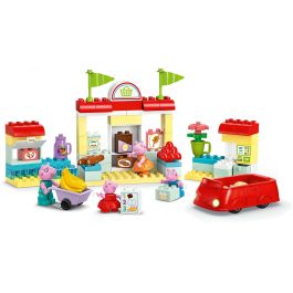 LEGO DUPLO 10434 Set de Juego Supermercado de Peppa Pig – juguete infantil para niños de 2+ años