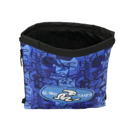 Bolsa Mochila con Cuerdas El Niño Roller Azul Negro 35 x 40 x 1 cm