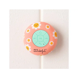 Wondee Altavoz Bluetooth Impermeable Margaritas Mr Wonderful para Ducha