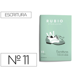 Rubio Cuaderno Caligrafía Nº 11 - Desarrollo Destrezas Motrices Lenguaje Escrito Precio: 11.78999952. SKU: B1FPTJ4DMF