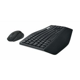 Teclado y Ratón Inalámbrico Logitech MK850 PERFORMANCE Negro Qwerty US Teclado y Ratón Inalámbrico Logitech MK850 PERFORMANCE Negro Qwerty US