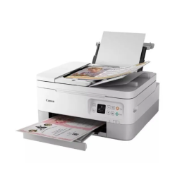 Canon PIXMA TS7451i Impresora Multifunción Color WiFi Blanca con 2 Cartuchos FINE Compatible con Pixma Print Plan
