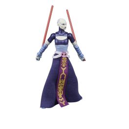 Hasbro Figura Star Wars The Vintage Collection Asajj Ventress The Clone Wars 9.5 cm con 4 accesorios de coleccionista
