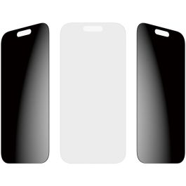 PanzerGlass SAFE Privacy 2-Way Protector Pantalla Vidrio Templado con Filtro Privacidad para iPhone 17 y iPhone 16 Pro/UWF, EasyAligner, Aplicación Seca, Anti-Rayones, 60% Reciclado