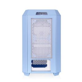 Thermaltake The Tower 250 Hydrangea Blue Caja de PC Mini Tower con Pantalla LCD 3.9" y Soporte Discos Duros 2.5/3.5"