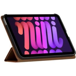 dbramante Risskov Funda Folio para iPad Pro 11" (M5 2025/M4 2024) en Cuero de Grano Entero Color Bronceado