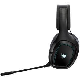 Acer PHR235 Headset Predator Galea 550 Auriculares Inalámbricos para Juego BT 5.2 + RF 2.4GHz USB-C Negro