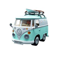 Playmobil Furgoneta Volkswagen T1 Camper de Juguete con Figura - Para Niños y Niñas a partir de 3 Años