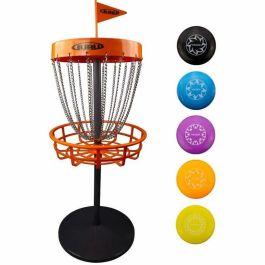 Schildkrot Mini Cesta de Disc Golf 5 Mini Discos Juego Interior/Exterior Hasta 5 Jugadores Precio: 53.78999945. SKU: B16P5AKXAB