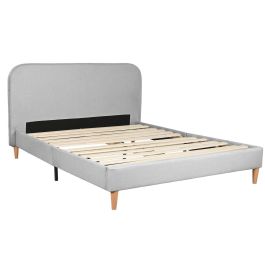 DKD Home Decor Cama Urban Gris Claro 219 x 104 x 170 cm para colchón de 150x200 - Poliéster y Madera Precio: 261.49999942. SKU: B1JJQRNYBM