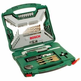 Bosch X-Line Box Kit de 100 accesorios para taladrar y atornillar, incluye brocas para madera, metal, hormigón y destornillador Precio: 63.58999999. SKU: B1G3V86Z6J