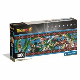 Clementoni CLE8005125370580 Puzzle Panorama 1000 piezas - Dragon Ball Super