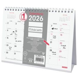 Finocam Calendario de Sobremesa S-210x150 mm MV Chic Blanco 2026, con espiral doble, para oficina u hogar Precio: 3.88999996. SKU: B1D939J5DR