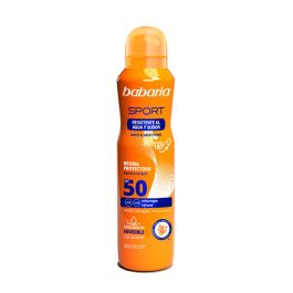 Babaria Protector Solar Sport Bruma SPF50 200ml Aplicación Invisible, Resistente Agua y Sudor, No Pica Ojos UVA UVB IR. Precio: 17.78999959. SKU: B17Q766Y85
