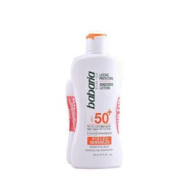 Babaria Leche Solar Piel Sensible SPF50+ Lote Protector Corporal 200ml + Aftersun 100ml Alta Protección UVA UVB Resistente al Agua Precio: 8.49999953. SKU: S0556307